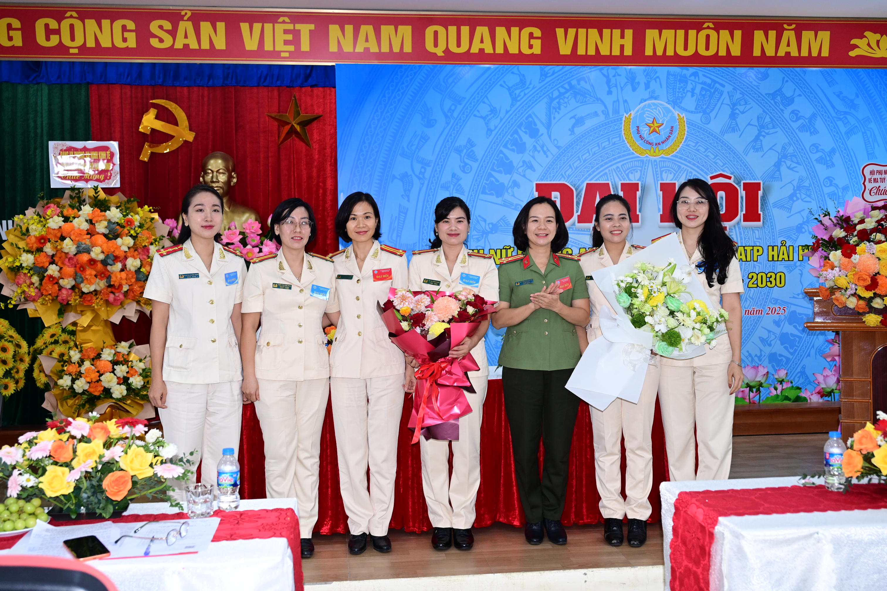 Đại hội Phụ nữ Phòng An ninh Kinh tế lần thứ I, nhiệm kỳ 2025-2030 thành công